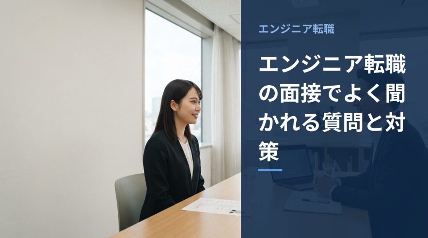 エンジニア転職の面接に向けてノートに準備メモをまとめている様子